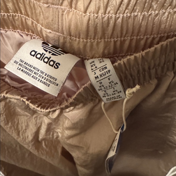 NWT Adidas Atlanta Beige Elastic Waist Pants - Picture 6 of 7